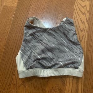 Gray Metallic Joylab sports bra